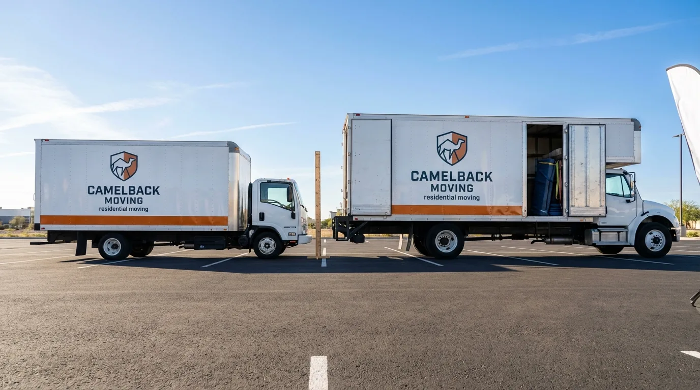Moving truck size capacity guide in South Lake Tahoe